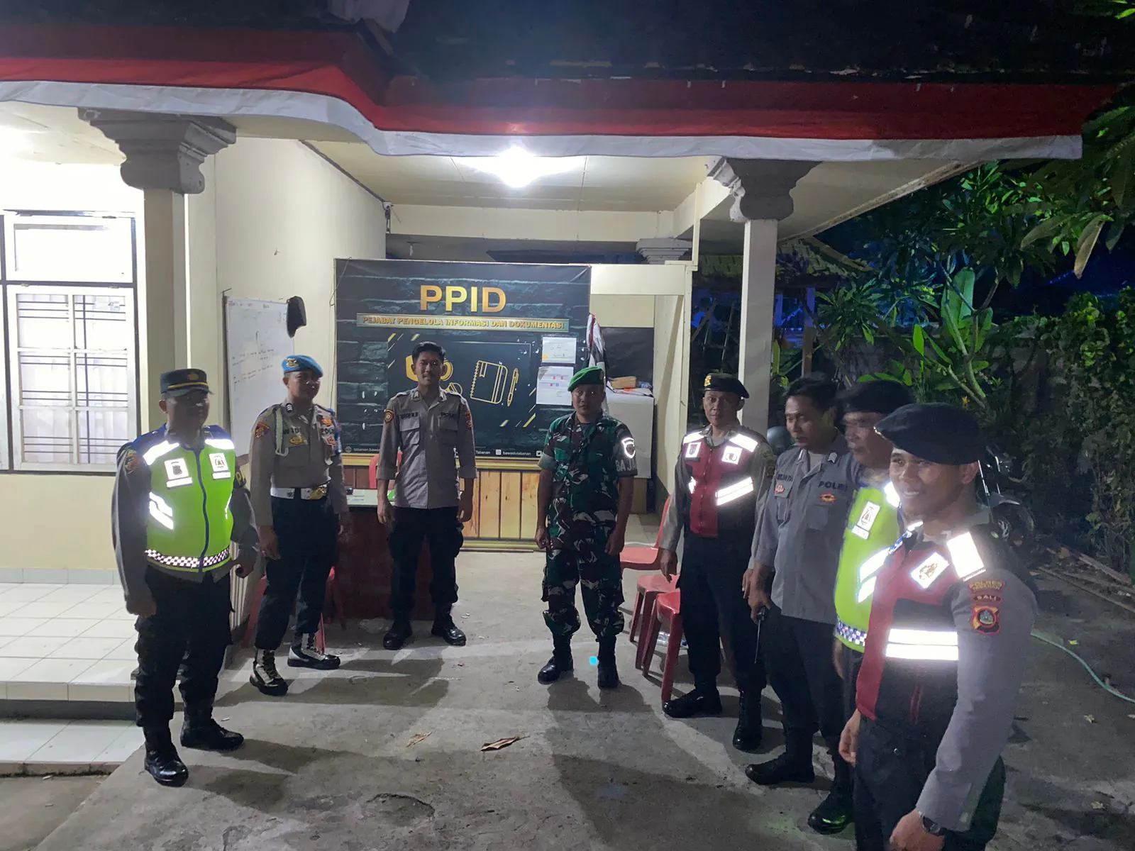 Jaga Kamtibmas Tetap Kondusif, Polres Tabanan Gelar Blue Light Patrol dan Ops Yustisi