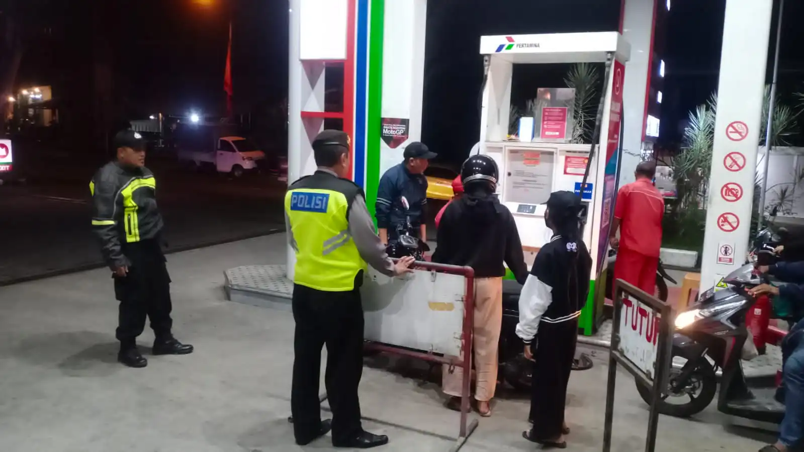 Jaga Situasi Tetap Kondusif, Polsek Bangli Tingkatkan Kegiatan Blue Light Patrol