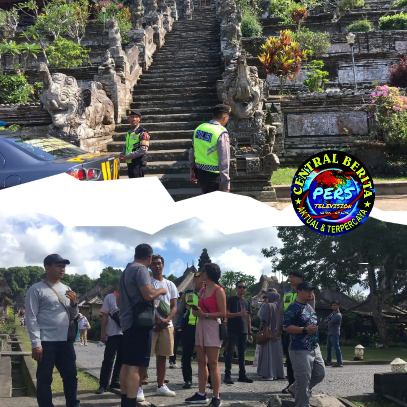 Jaga Situasi tetap Kondusif Saat Rekapitulasi Suara Pemilu 2024 Patroli Printis Presisi dan Patroli Presisi Kota Sat Samapta Polres Bangli 