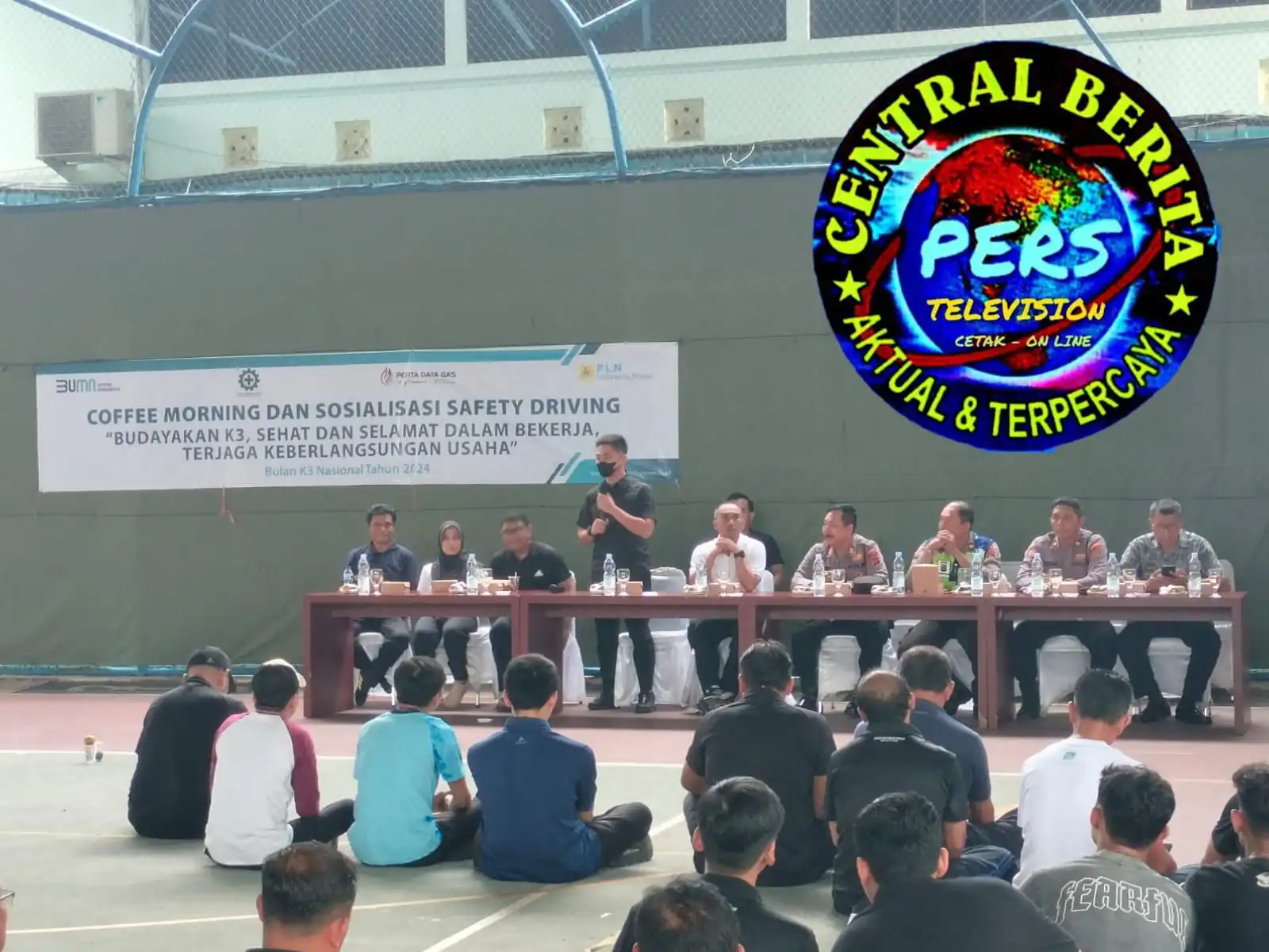 Jumat Curhat, Polsek Densel Ajak Karyawan PT. Indonesia Power Area Bali Tingkatkan Keamanan dan Keselamatan Dalam Bekerja