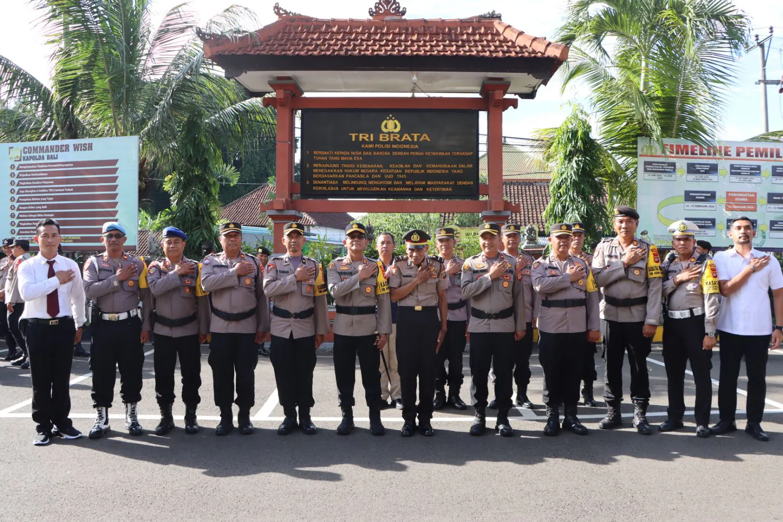 Kenaikan Pangkat Pengabdian, Ini Kata Kapolres AKBP Teguh Priyo Wasono !!