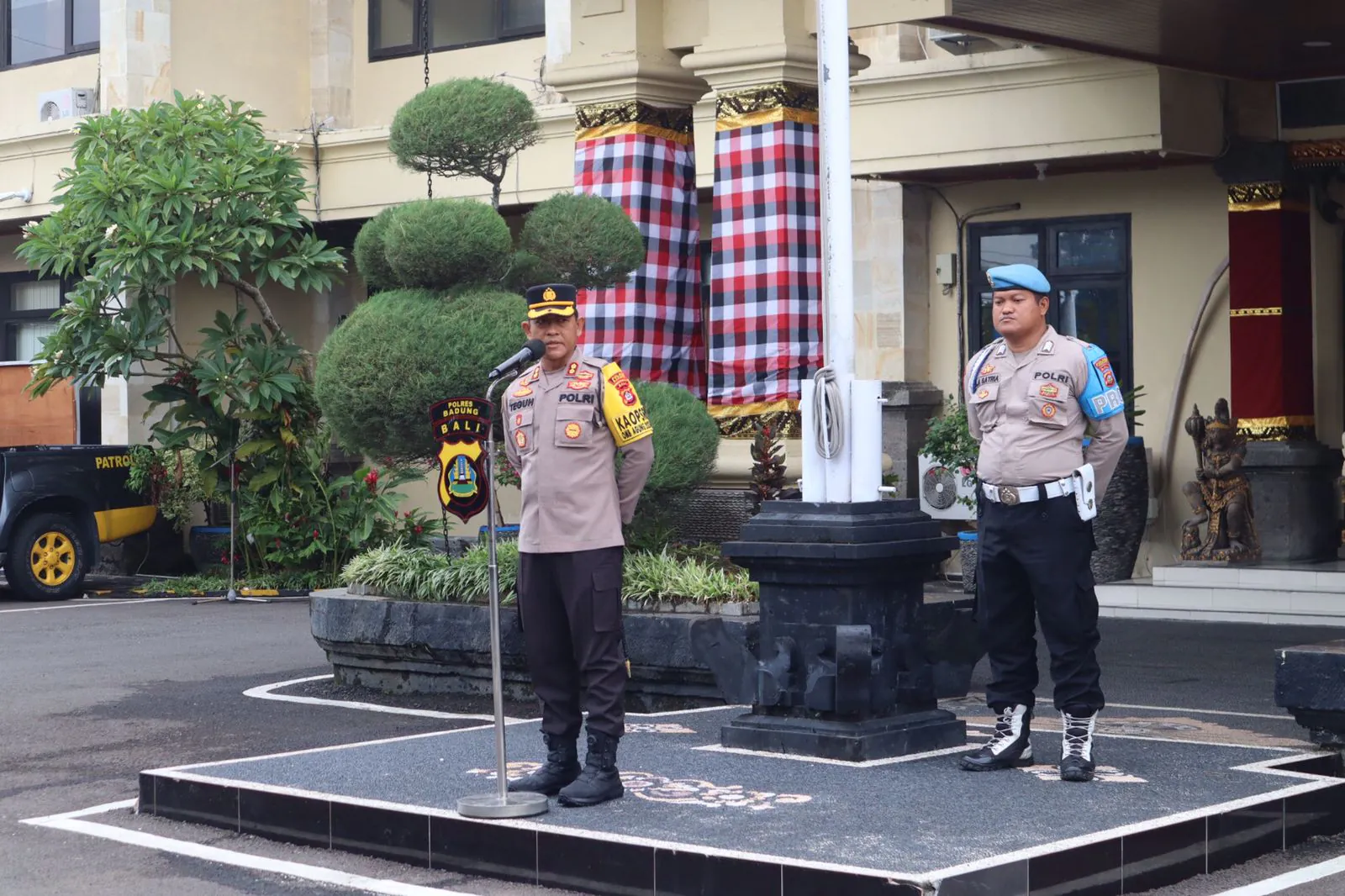 Pimpin Apel Pagi, Ini Arahan Kapolres AKBP Teguh Priyo Wasono