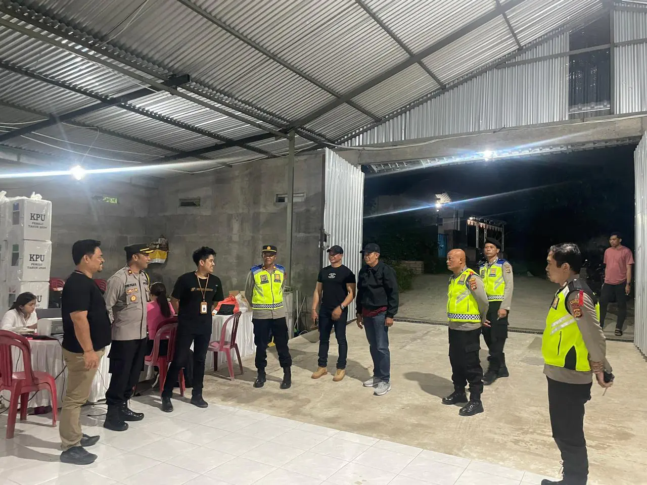 Polsek Bangli Tingkatkan Kegiatan Blue Light Patrol Seputaran Kota