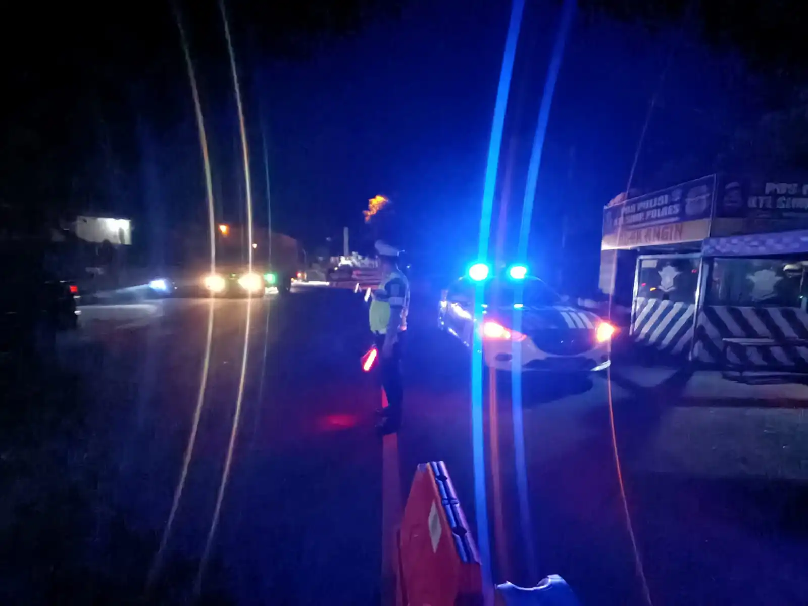Sat Lantas Tingkatkan Blue Light Patrol