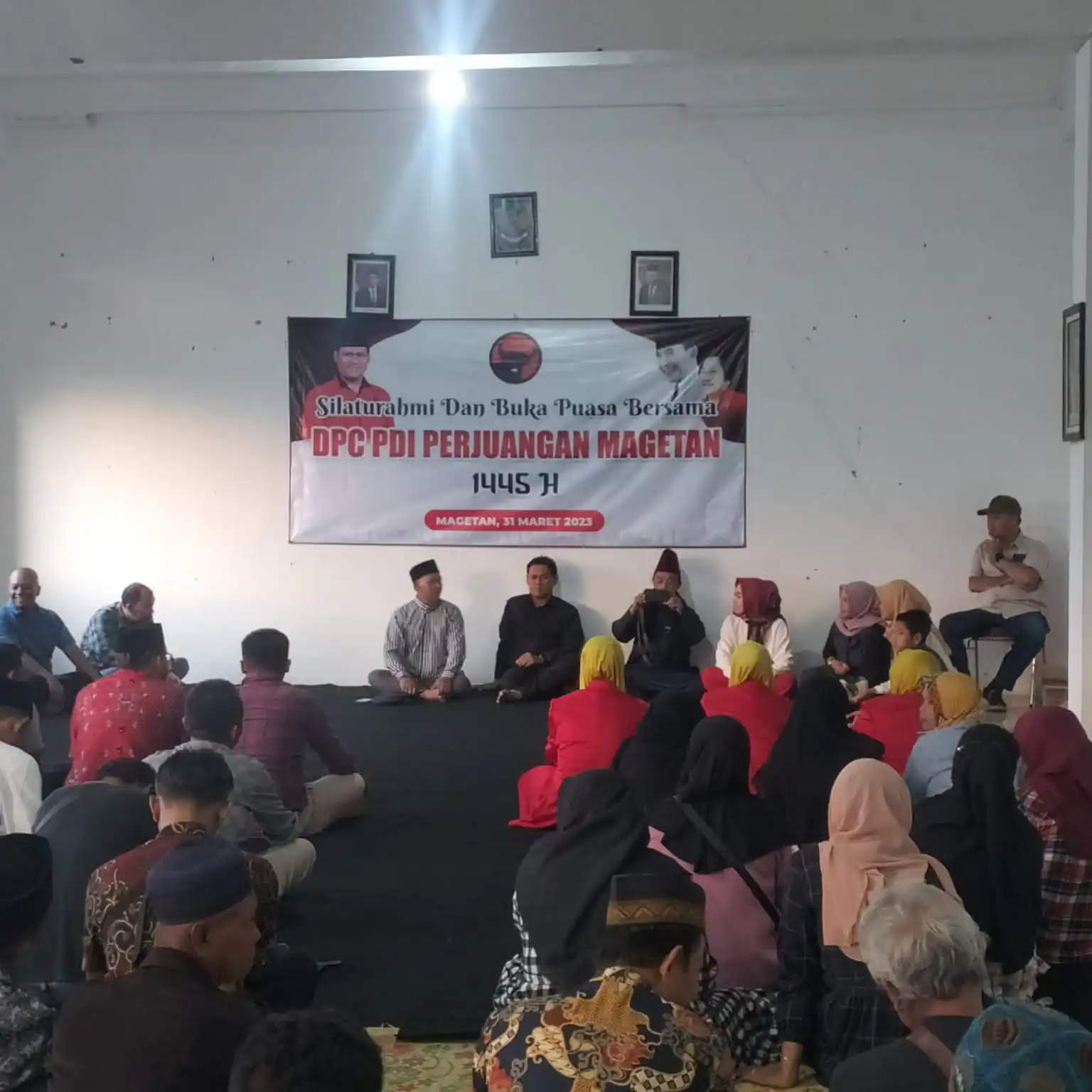 BukBer, DPC PDIP Magetan Harapkan Kembali Eratkan Soliditias Antar Kader-Kader Banteng.