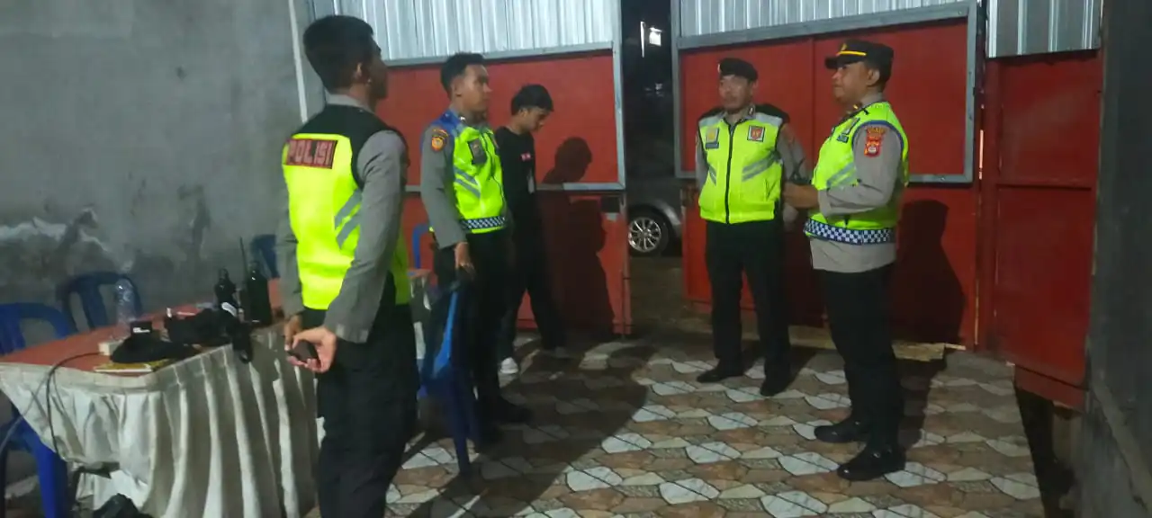 Jaga Situasi Tetap Kondusif, Polsek Bangli Tingkatkan Kegiatan Blue Light Patrol