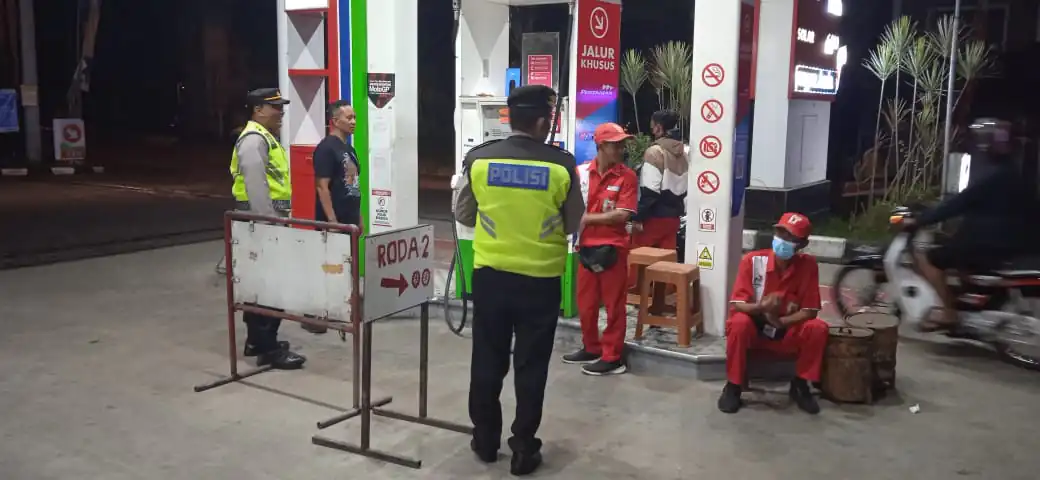 Jaga Situasi Tetap Kondusif, Polsek Bangli Tingkatkan Kegiatan Blue Light Patrol
