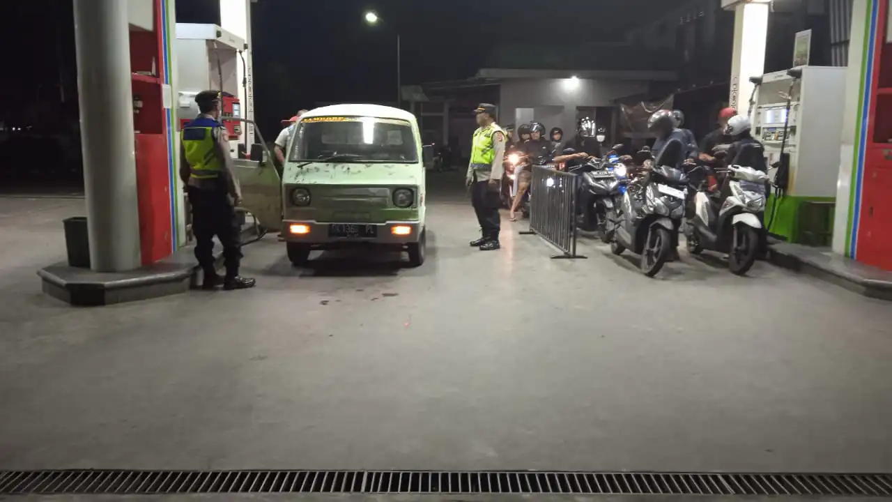 Jaga Situasi Tetap Kondusif, Polsek Bangli Tingkatkan Kegiatan Blue Light Patrol