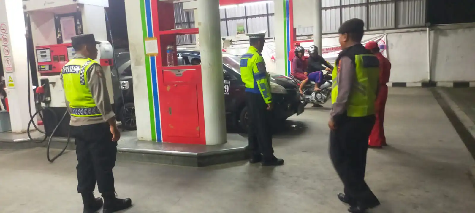 Jaga Situasi Tetap Kondusif, Polsek Bangli Tingkatkan Kegiatan Blue Light Patrol