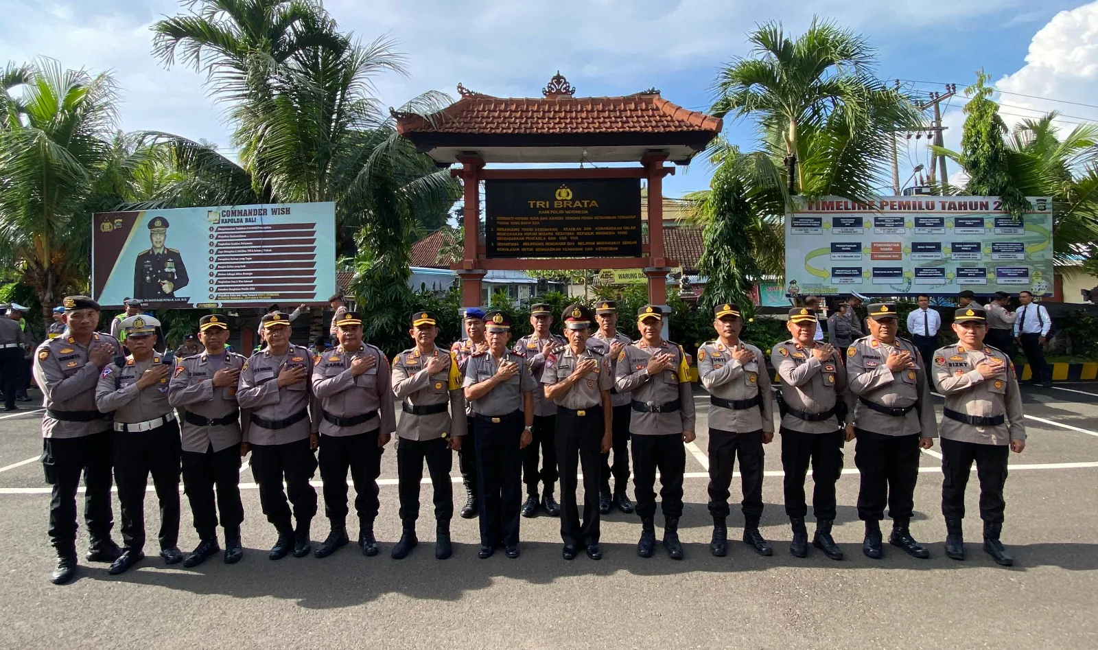 Kenaikan Pangkat Pengabdian, Ini Kata Kapolres AKBP Teguh Priyo Wasono !!