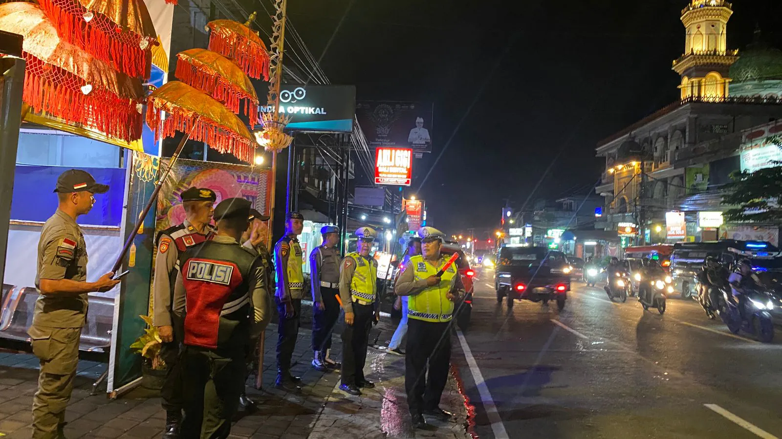Blue Light Patrol Polres Tabanan, Atensi Jalur Mudik dan Obyek Vital