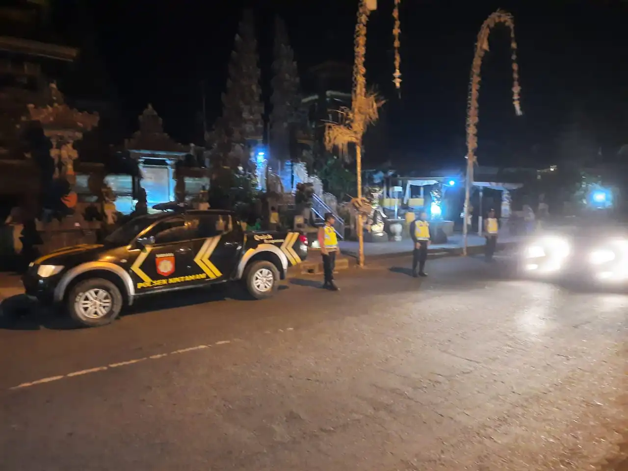 Blue Light Patrol Polsek Kintamani Wujudkan Wilayah Yang Aman dan Kondusif