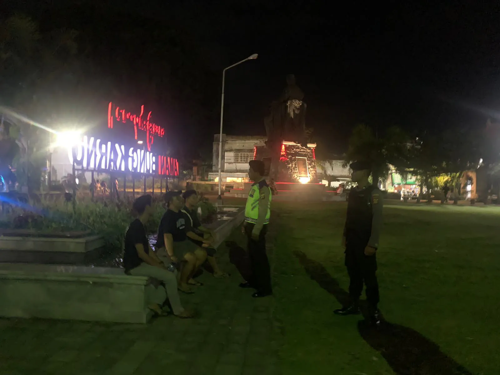 Cegah Aksi Kejahatan, Polres Tabanan Intensifkan Blue Light Patrol