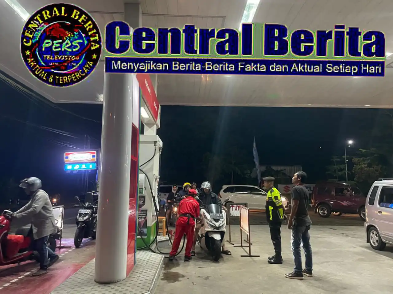 Cegah Terjadinya Gangguan Kamtibmas, Polsek Bangli Tingkatkan Kegiatan Blue Light Patrol Seputaran Kota