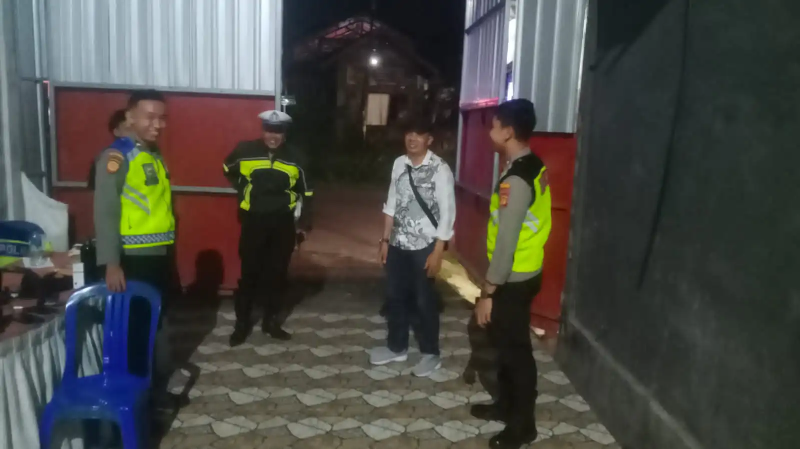 Cegah Terjadinya Gangguan Kamtibmas, Polsek Bangli Tingkatkan Kegiatan Blue Light Patrol Seputaran Kota