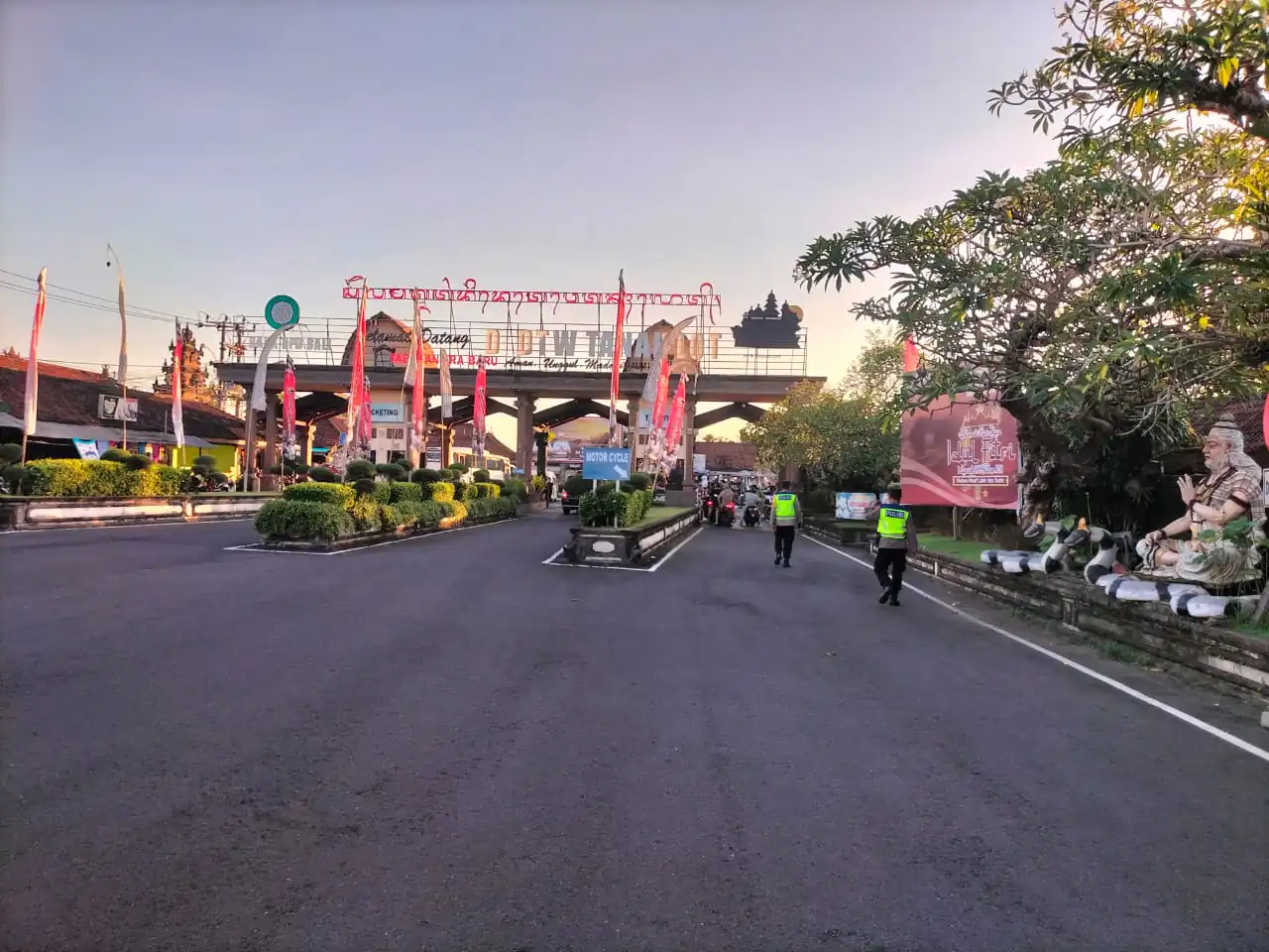 Libur Lebaran, Polres Tabanan Tingkatkan Pengamanan di Objek Wisata