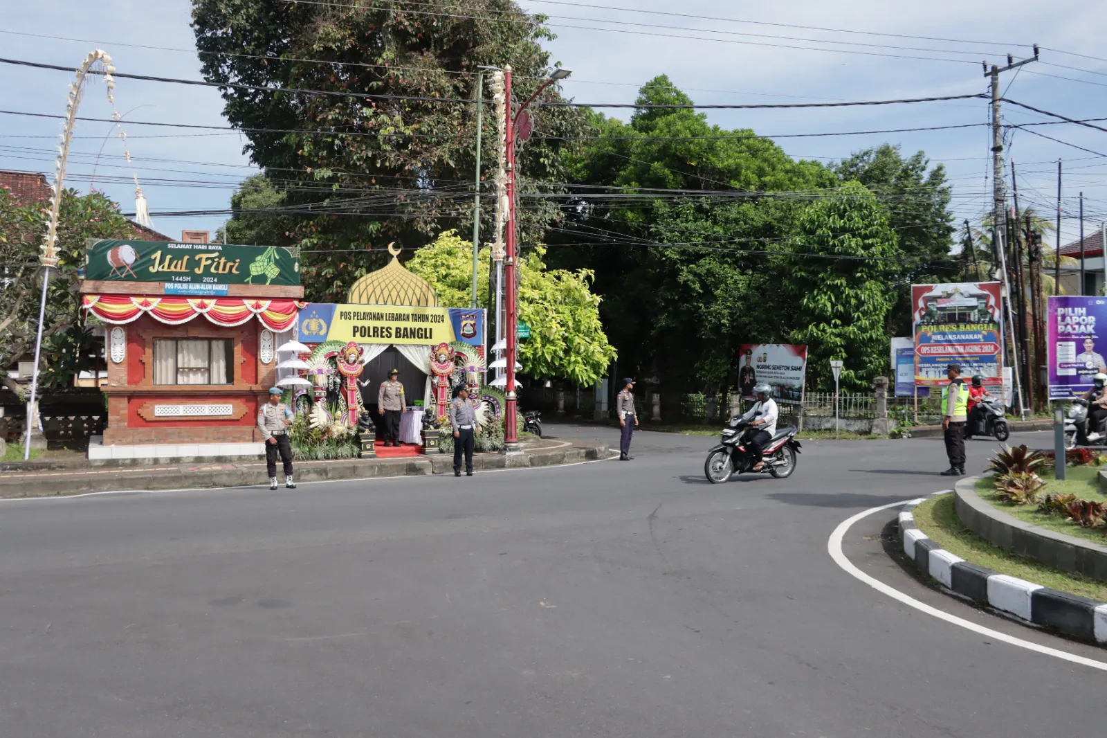 Operasi Ketupat Agung 2024, Polres Bangli Siapkan Pos Pelayanan dan Pos Pengamanan