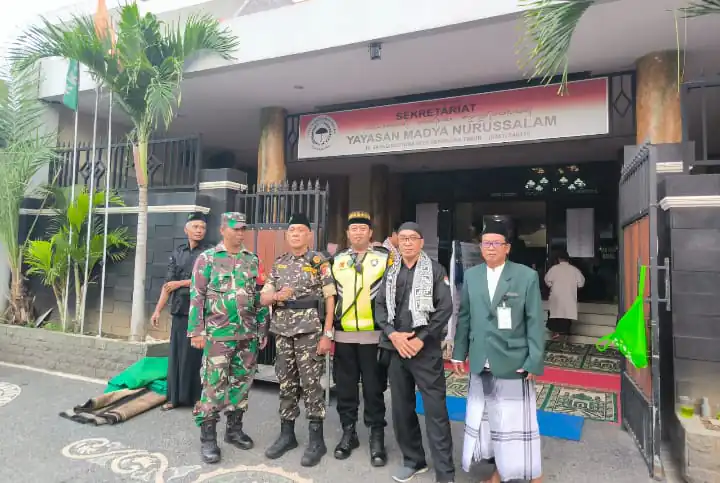 Pengamanan Sholat Idul Fitri: Polsek Dentim, TNI, Inkait Dan Unsur Pengamanan Lainnya Bersinergi