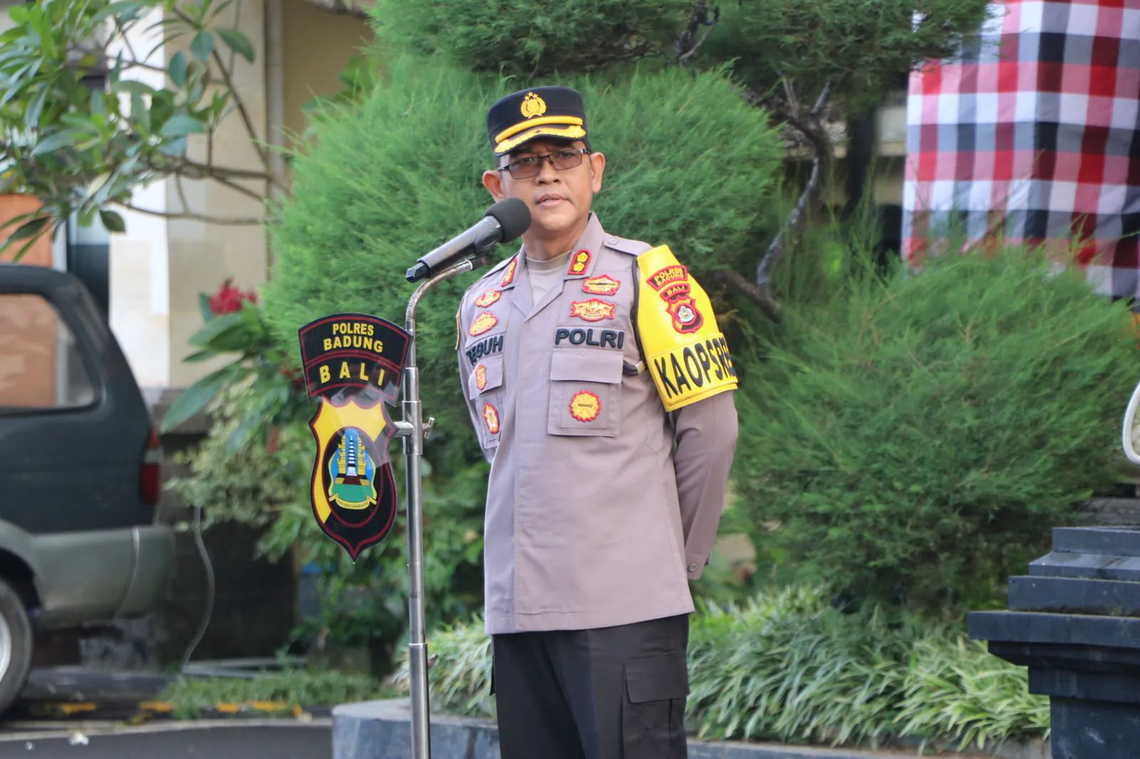 Pimpin Apel Jam Pimpinan, Ini Arahan Kapolres Badung AKBP Teguh Priyo Wasono !!
