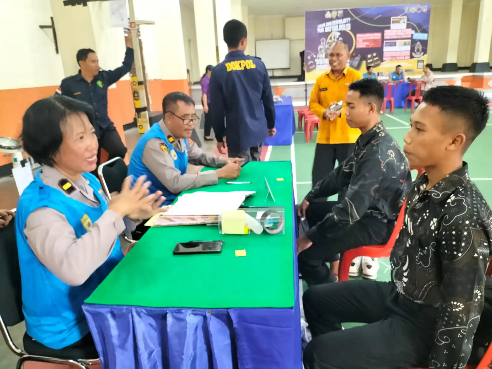 Polres Bangli, Di hari ke tiga belas pendaftaran Calon Anggota Polri tahun anggaran 2024