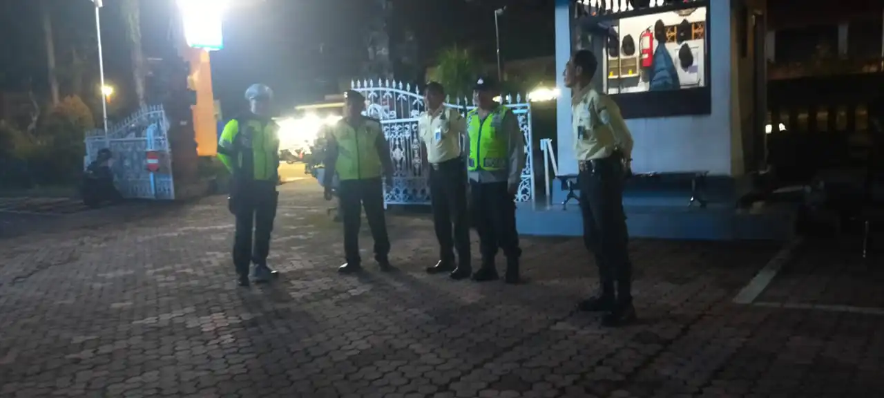 Polsek Bangli Tingkatkan Kegiatan Blue Light Patrol Seputaran Kota