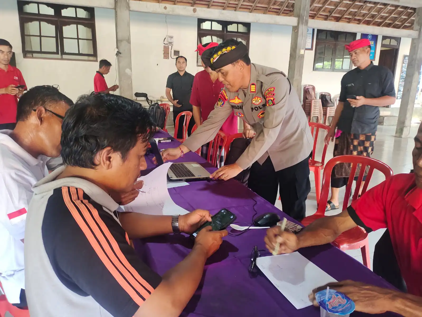 Program Polsek Seltim Mesari ( Melayani, Sambang dan Patroli)
