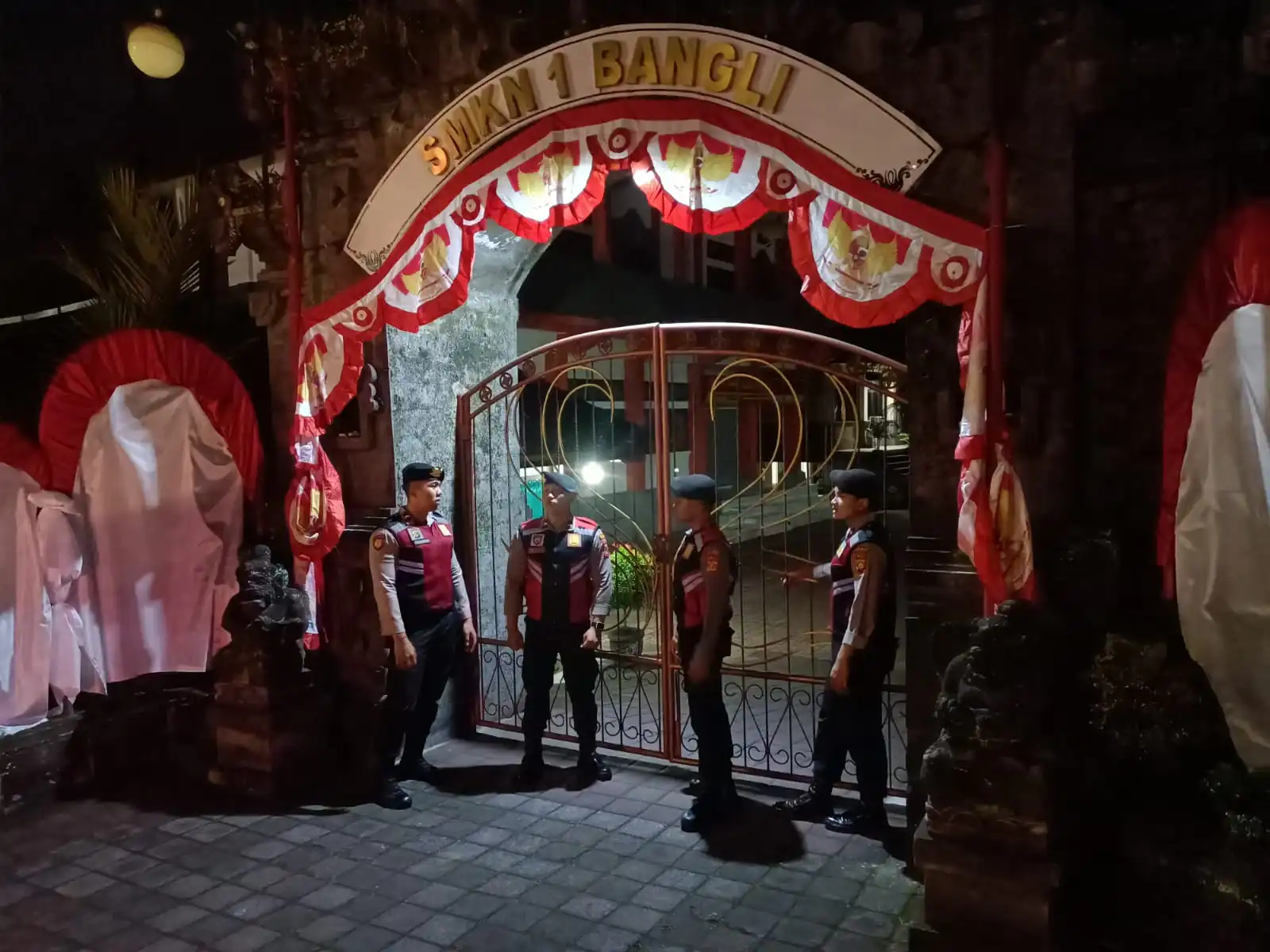 Antisipasi Gangguan di Malam Hari Personil Sat Samapta Polres Bangli Tingkatkan penggelaran Blue Light Pada Jam Rawan