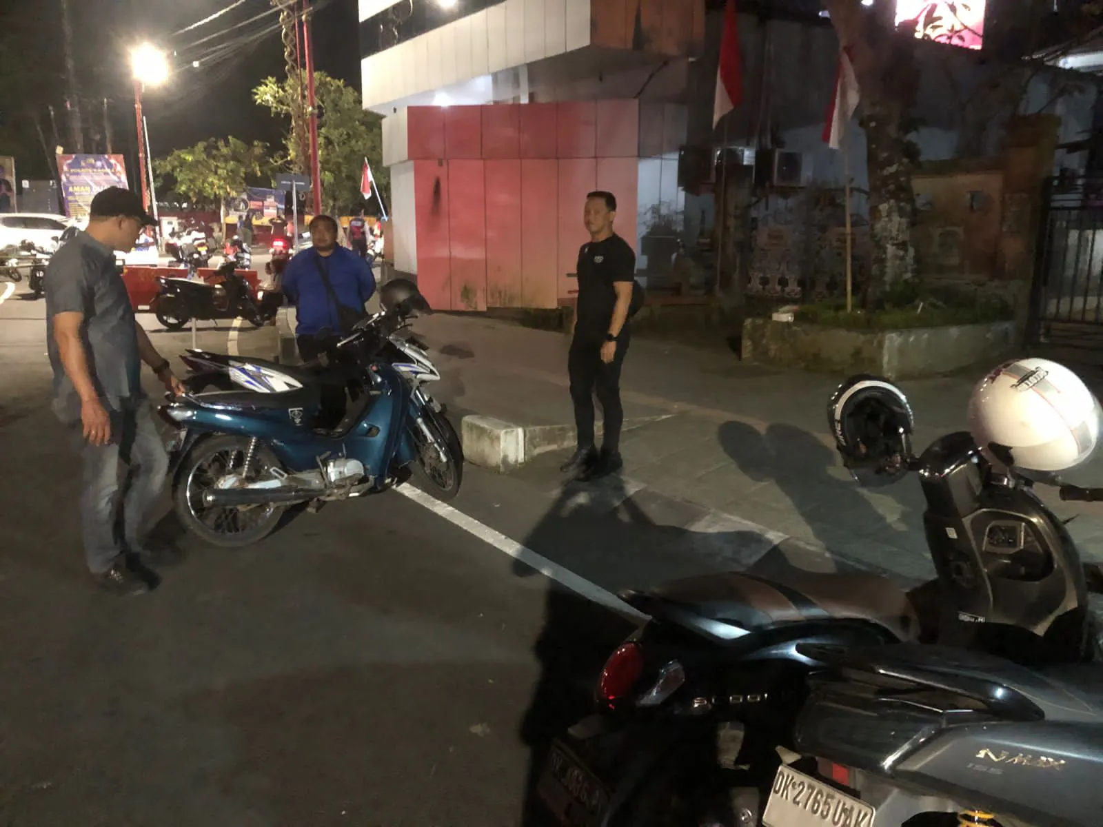 Opsnal Unit Reskrim Polsek Bangli Tingkatkan Pengawasan Wilayah Seputaran Kota