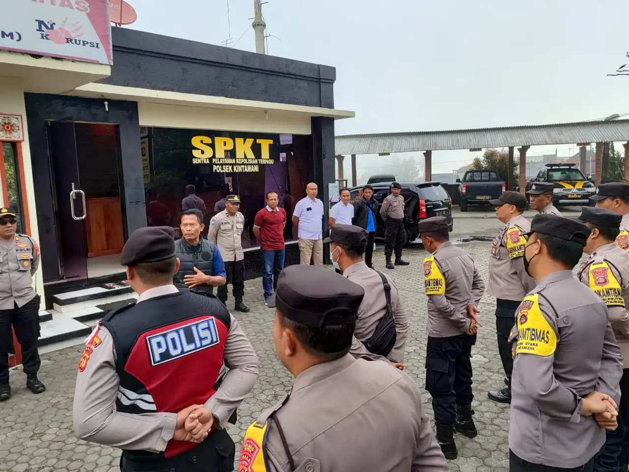 Pimpin Apel Pagi, Pawas Polsek Kintamani Tekankan Kedisiplinan Dalam Tugas