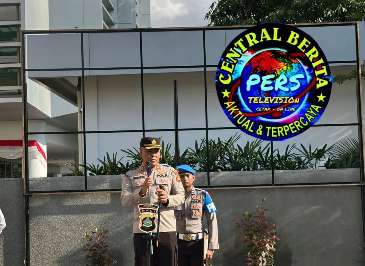 Apel Jam Pimpinan, Kapolres Bandara Ngurah Rai Sampaikan Beberapa Arahan