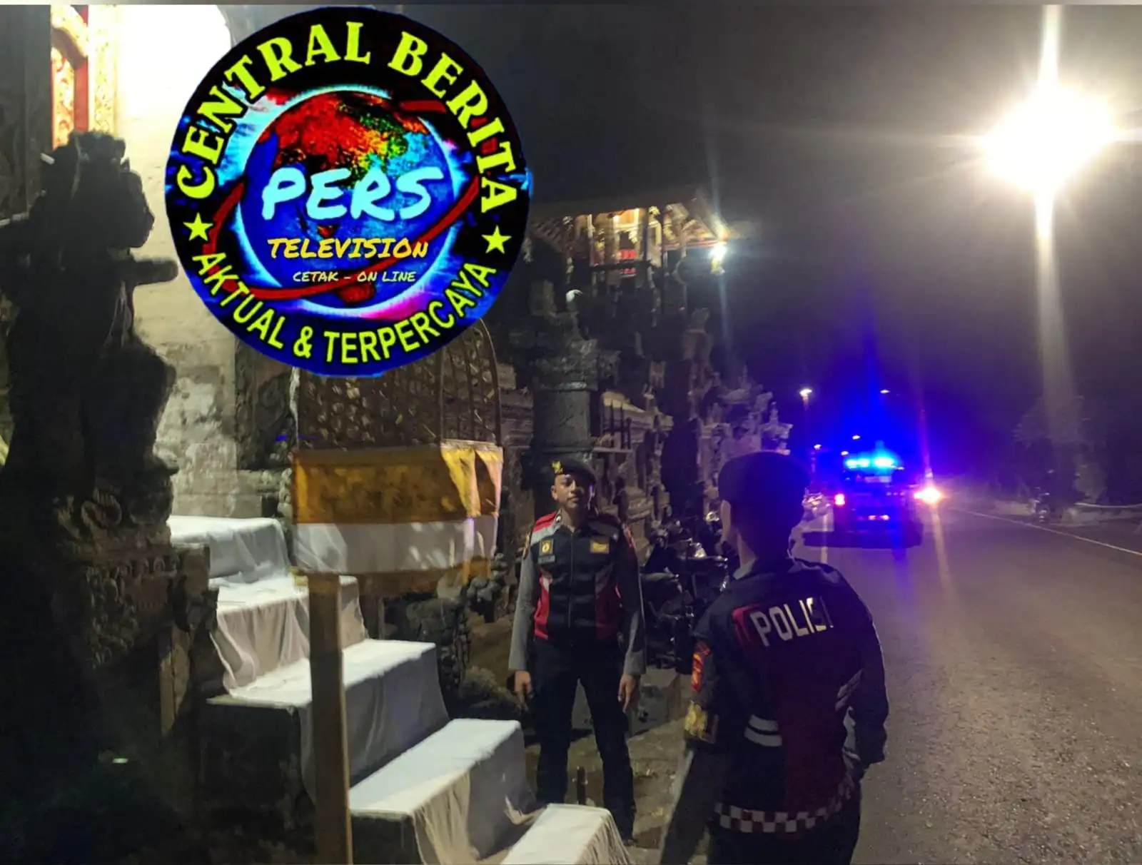 Ciptakan Situasi Tetap Kondusif menjelang Pemilukada 2024 Personil Sat Samapta Polres Bangli Tingkatkan penggelaran Blue Light dI malam hari