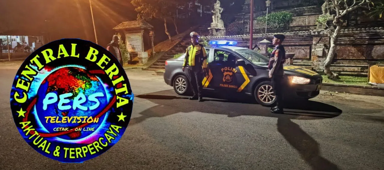 Jelang Pilkada Serentak 2024, Polsek Bangli Intensifkan Kegiatan Blue Light Patrol Seputaran Kota