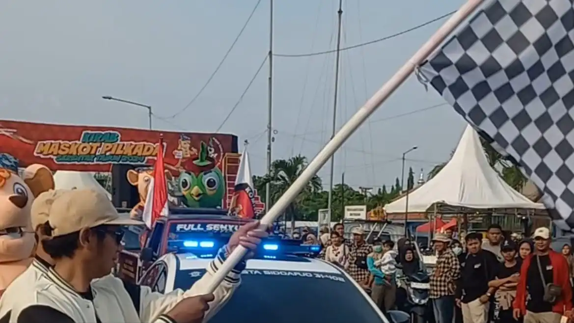 KPU Sidoarjo Gelar Deklarasi Pilkada Serentak 2024.