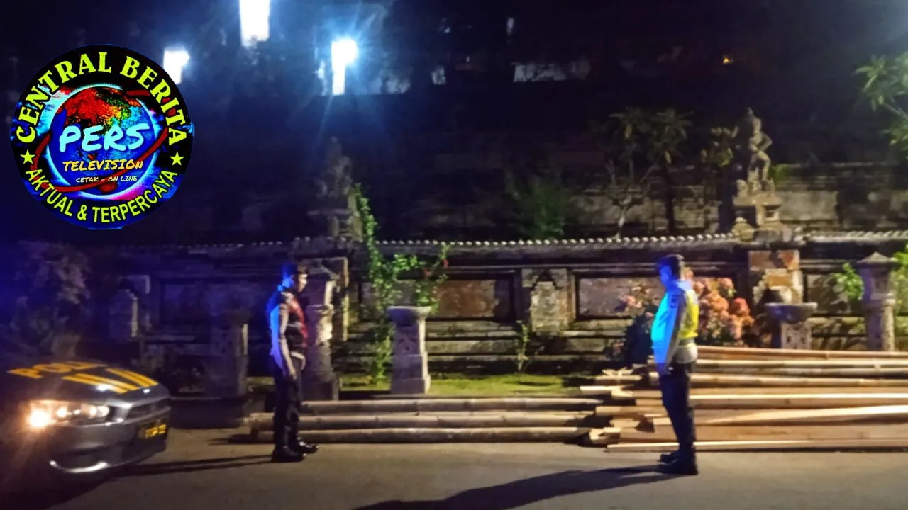 Polsek Bangli Intensifkan Kegiatan Blue Light Patrol Seputaran Kota