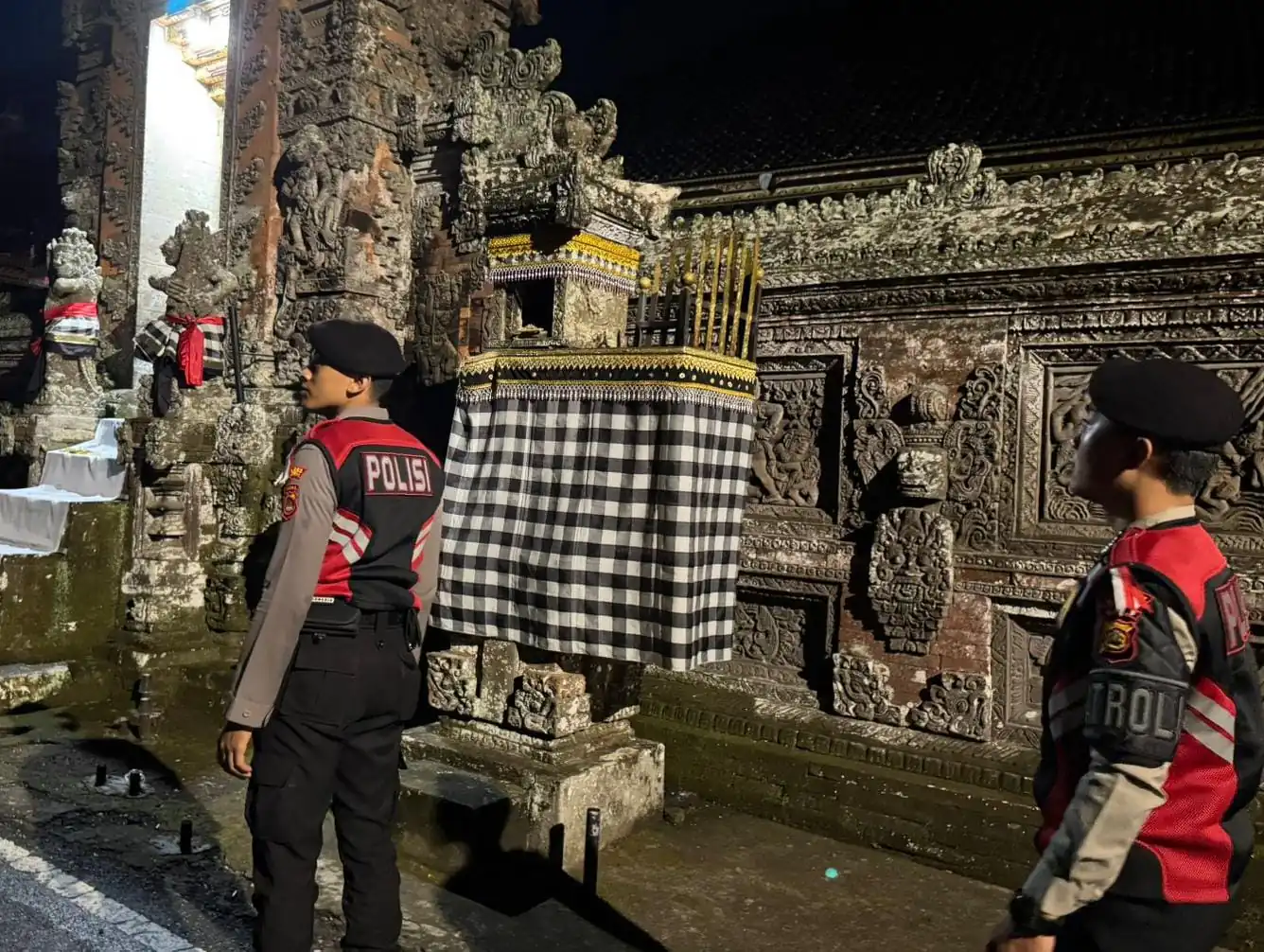 Ciptakan Situasi Tetap Kondusif menjelang Pemilukada 2024 Personil Sat Samapta Polres Bangli Tingkatkan penggelaran Blue Light dI malam hari