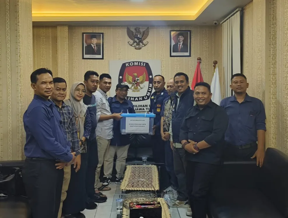 Komisoner Bawaslu RI dan Jatim Ikut Pantau Proses Rekapitulasi Tungsura di KPU Sidoarjo