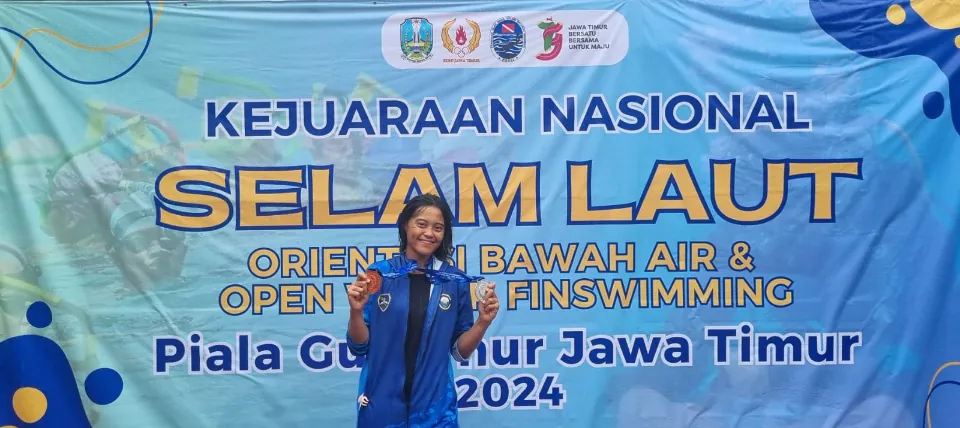 Atlet Selam Dislambair Koarmada II Raih Prestasi Gemilang di Kejurnas Selam Gubernur Jatim Cup 2024