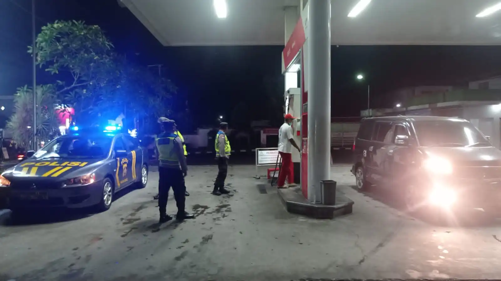 Jaga Situasi Tetap Kondusif, Pasca Pilkada Serentak 2024, Polsek Bangli Intensipkan Kegiatan Blue Light Patrol