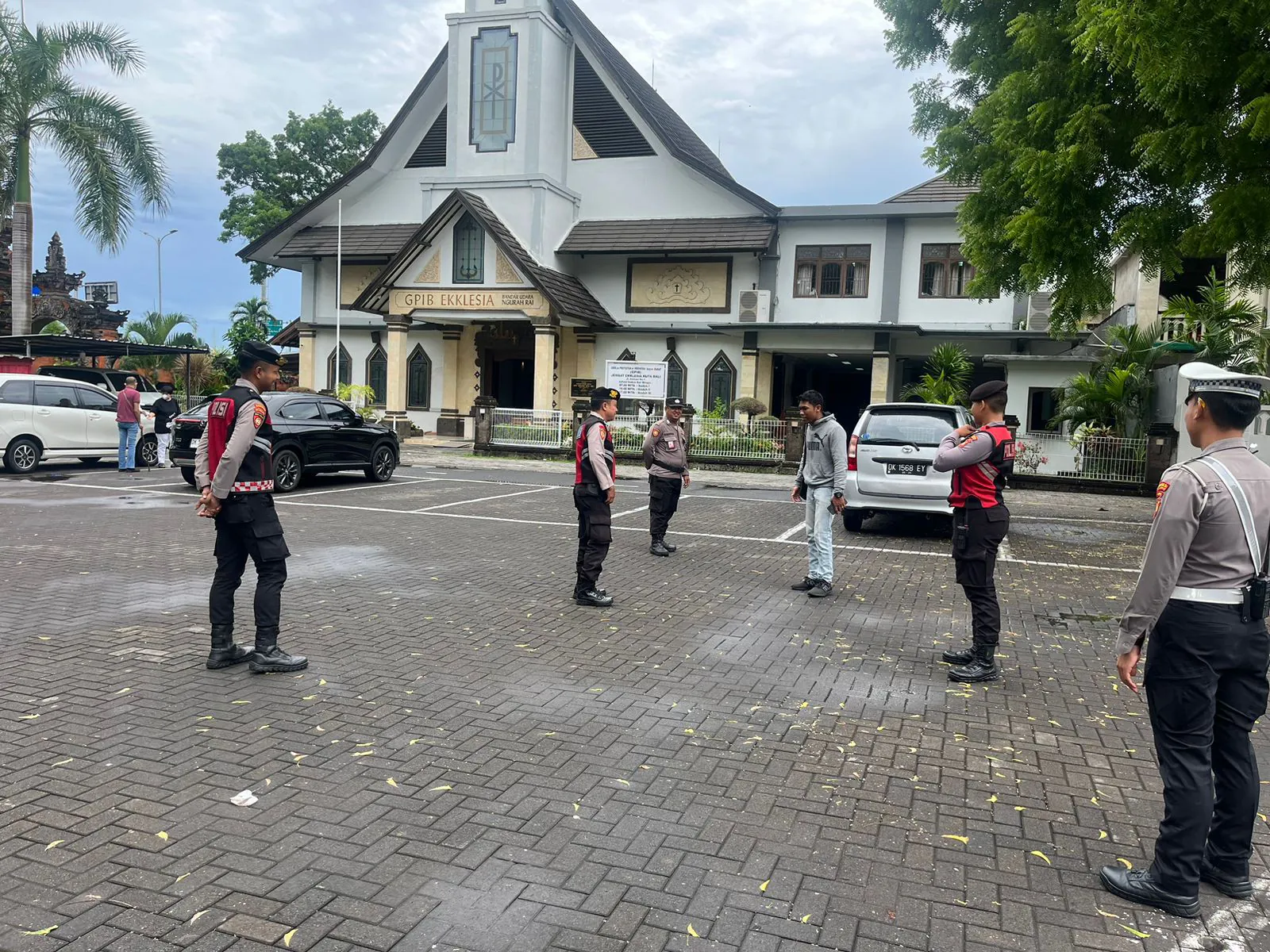 Polres Bandara Ngurah Rai Siapkan Pengamanan Giat Ibadah