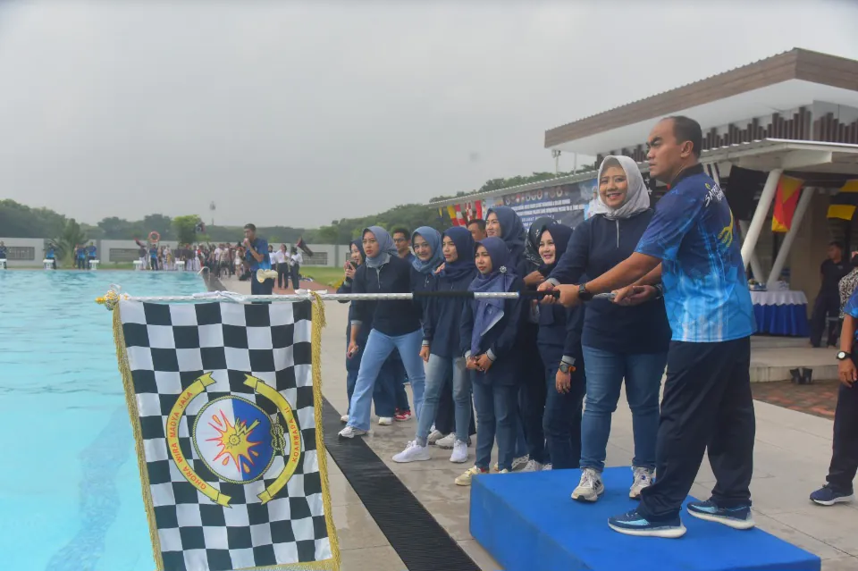 Cari Bibit Atlet, Satuan Kapal Cepat Koarmada II Gelar Lomba Renang Antar Satuan
