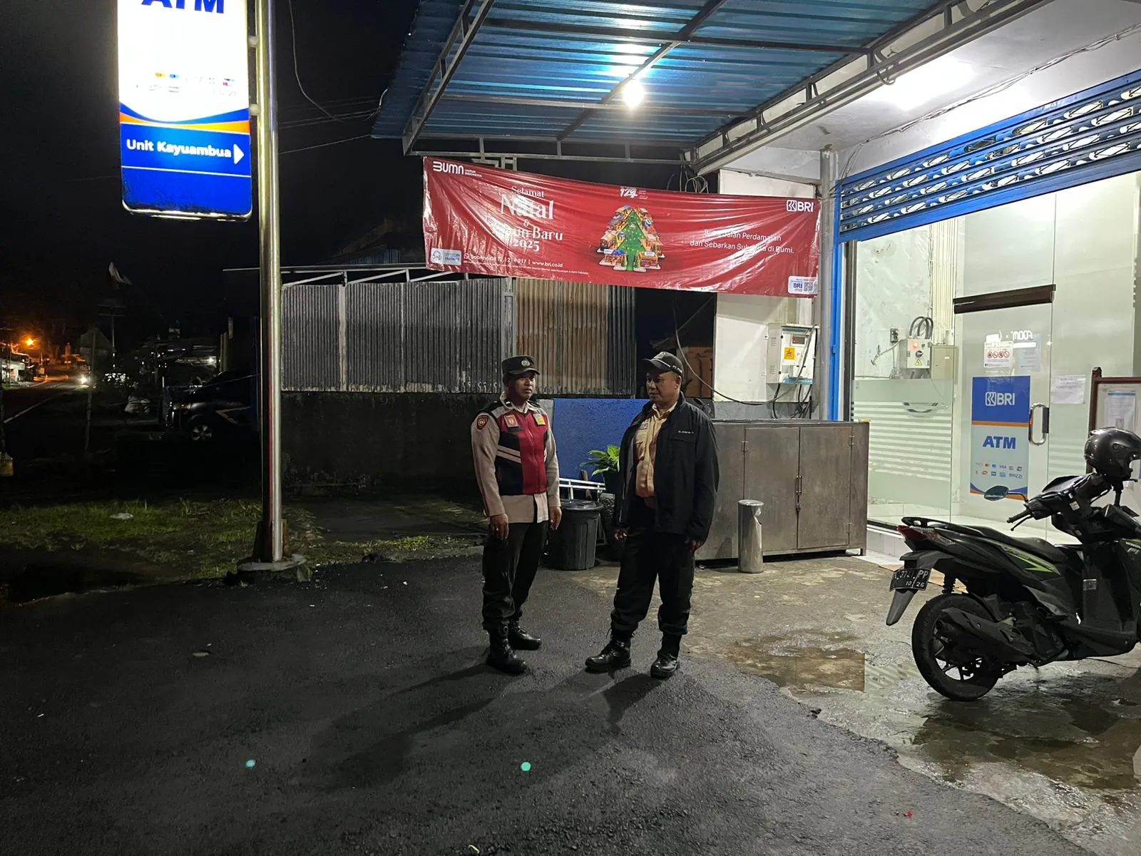 Polsek Susut Melaksanakan Patroli Dimalam Hari, Agar Situasi Kamtibmas Di Wilkum Polsek Susut Tetap Kondusif