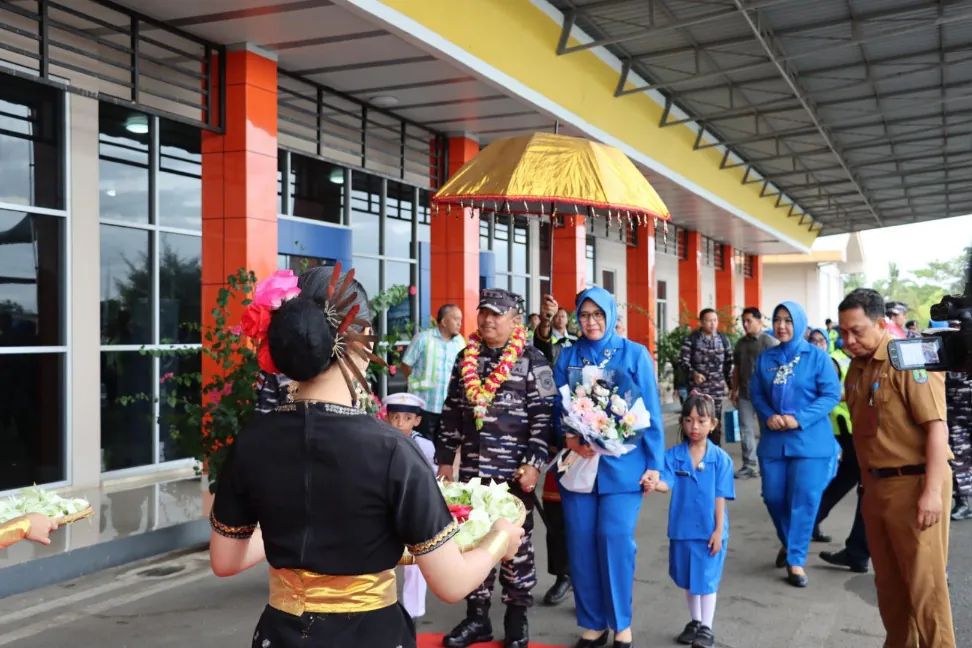 Dari Wilayah Perbatasan, Ini Pesan Pangkoarmada II Untuk Keluarga Besar Lanal Nunukan