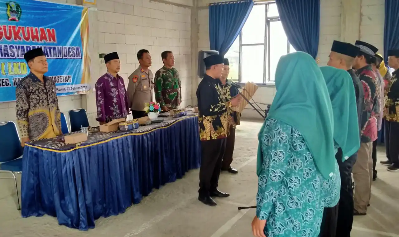 LKD Karas Masa Jabatan 2025-2030 Di Kukuhkan.