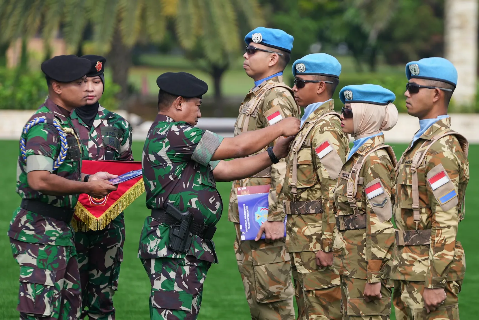 Misi Selesai, KRI Diponegoro-365 Tiba di Indonesia Disambut Jajaran TNI