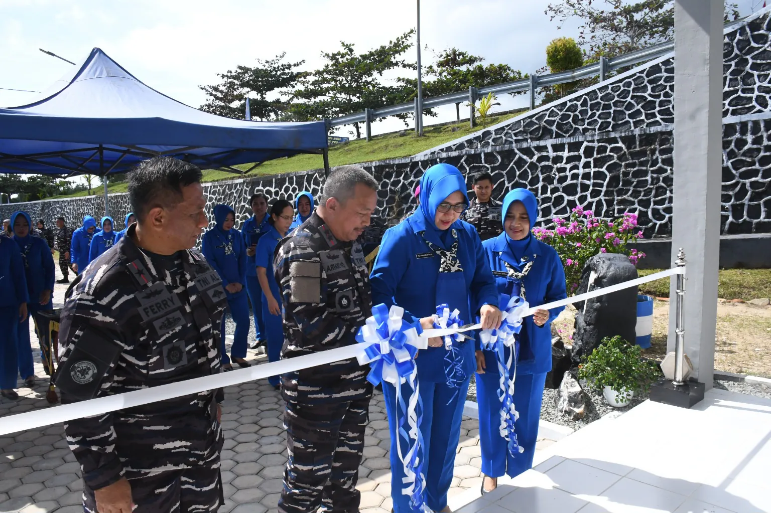Pangkoarmada II Sapa Keluarga Besar Lantamal XIII Tarakan dalam Tatap Muka