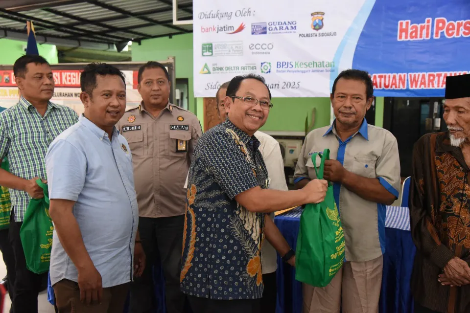 Pemkab Sidoarjo Apresiasi Baksos PWI Kabupaten Sidoarjo