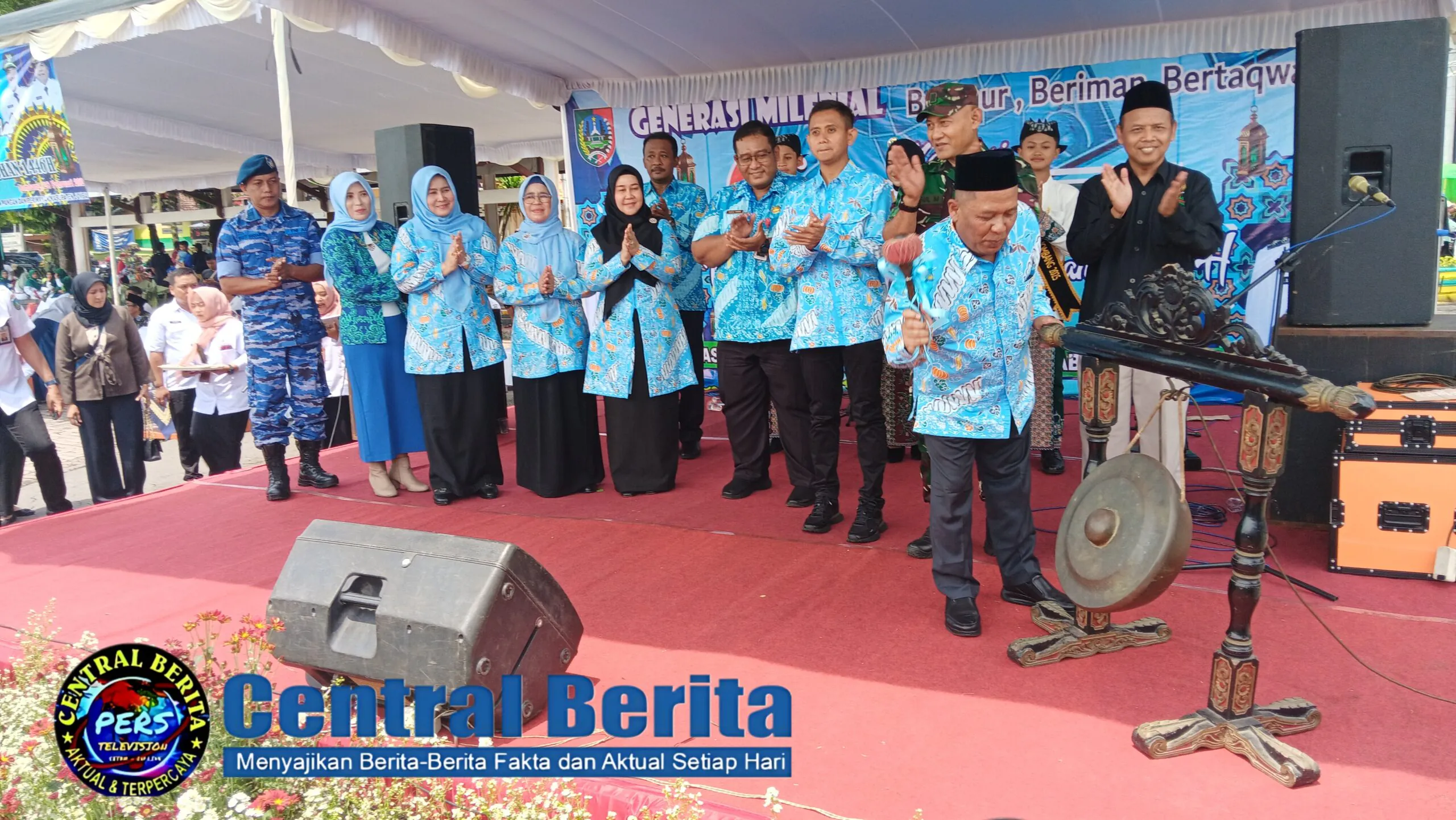 Perayaan Tradisi Tahunan Grebeg Apem Dibuka Wakil Bupati Jombang Gus Salaman.