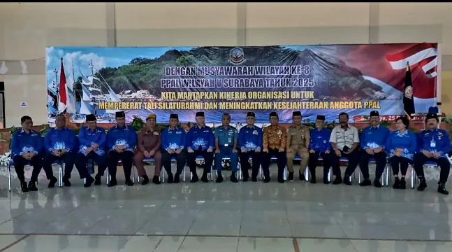 PPAL Wilayah V Surabaya Menggelar Musyawarah Ke-8 Tahun 2025.