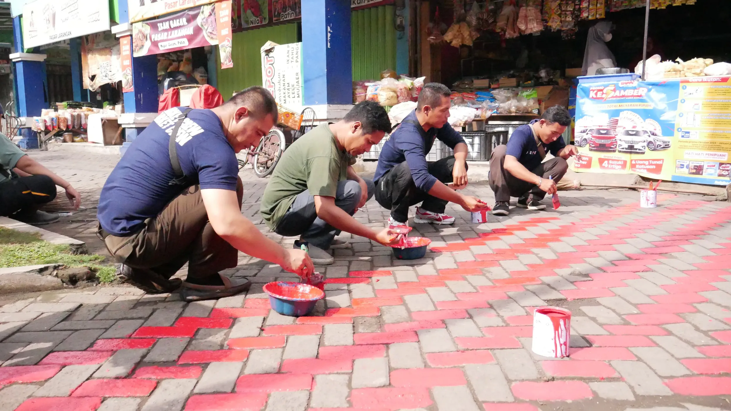 Quick Win Penataan Pasar Pemkab Sidoarjo Jadi Daya Tarik Pengunjung Pasar Larangan