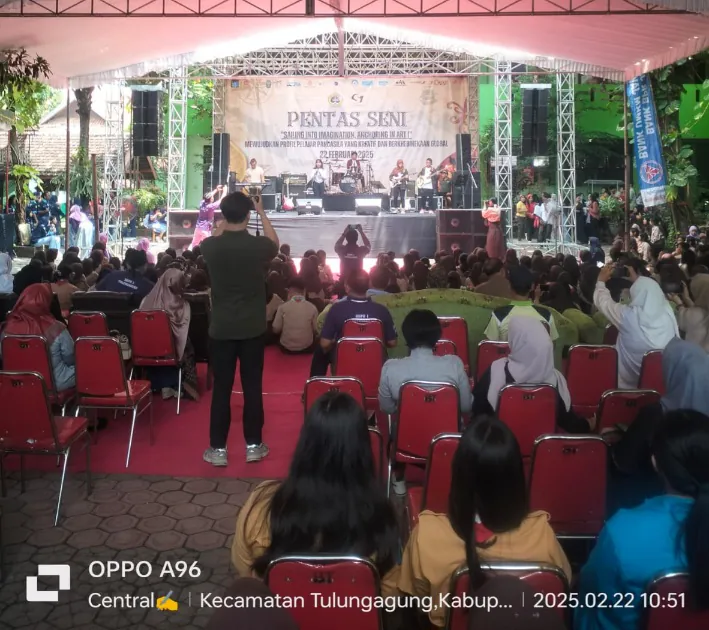 Pensi Jadi Cara Implementasi P5 SMPN 1 Tulungagung